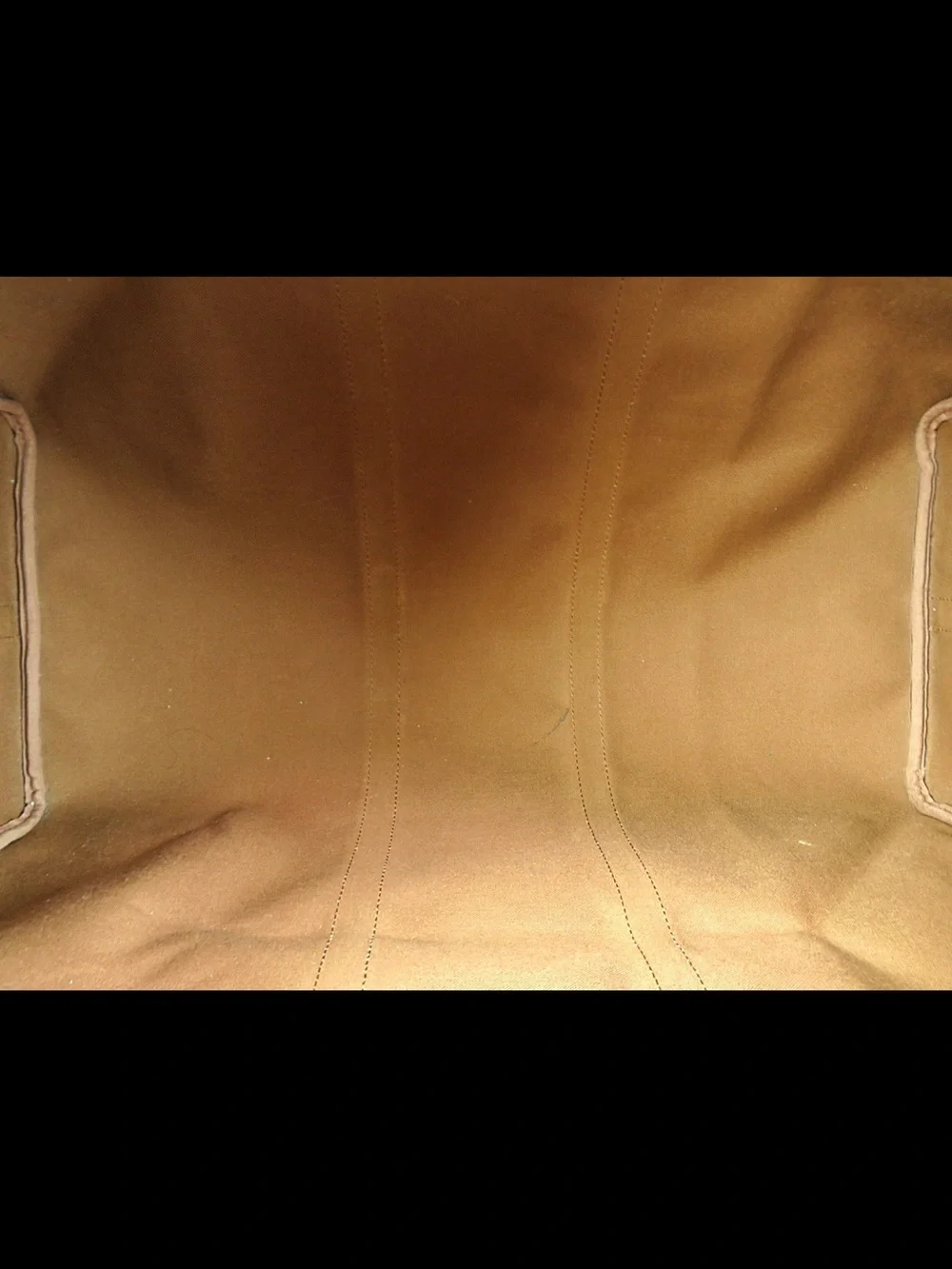 Louis Vuitton Brown Monogram Duffel with Tan Leather Strap